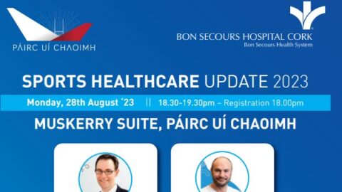 Cork GAA – Bon Secours Healthcare Event; August 28th-For Club Players and Coaches